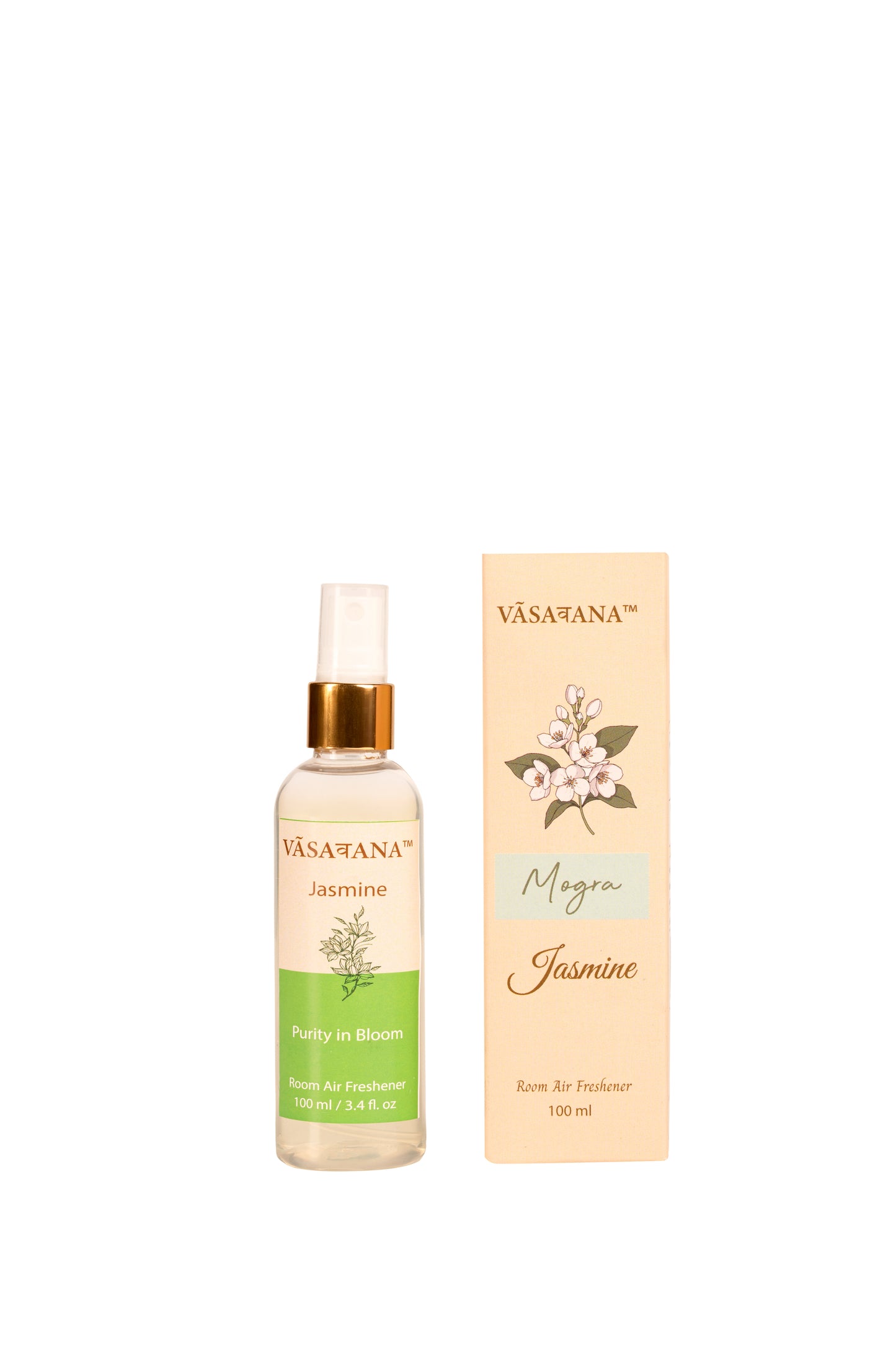 Jasmine — Room Mist Spray 100ml | Vāsaवana
