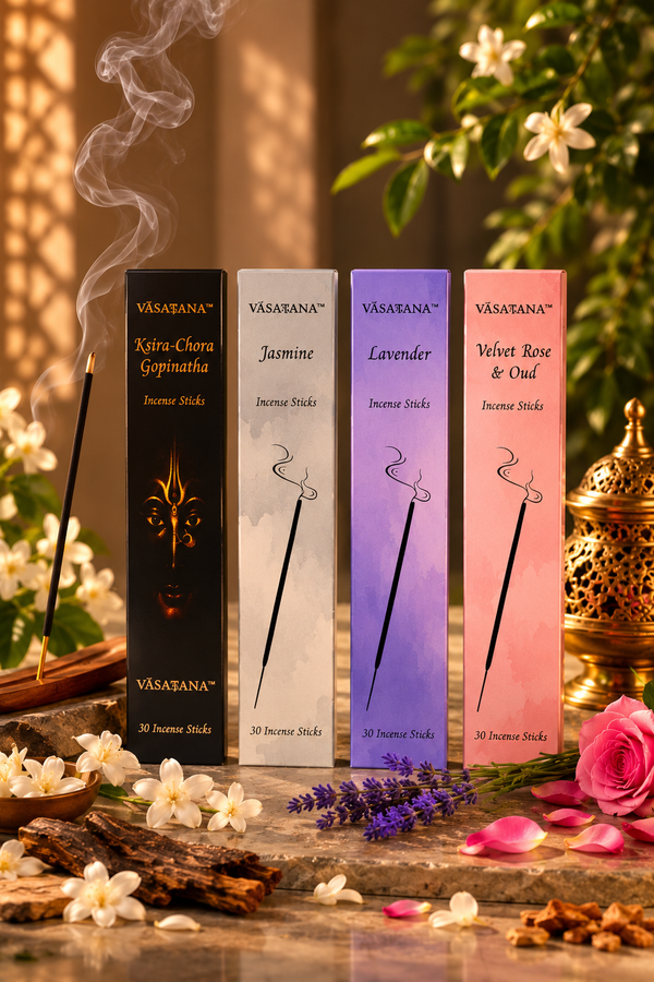Vasaवana Assorted Incense — 4-Pack (Sacred Blend)