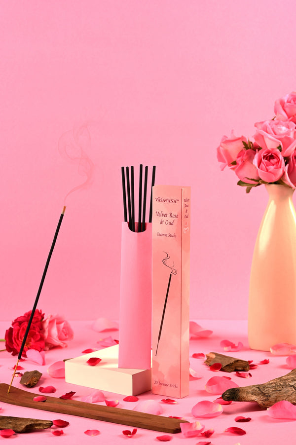 Velvet Rose & Oud Incense Sticks 30 Sticks