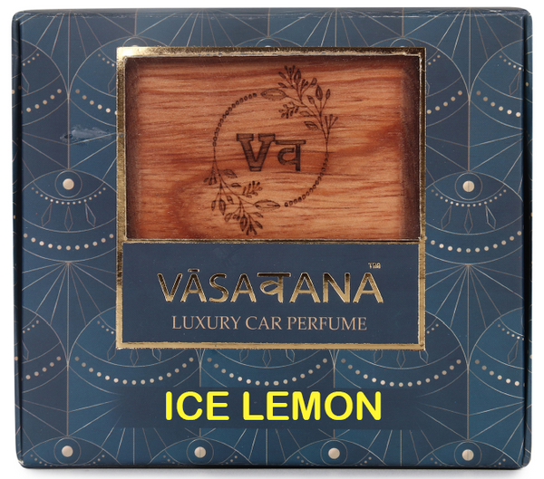 Vāsaवana Luxury Car Perfume - ICE LEMON