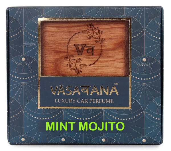 Vāsaवana Luxury Car Perfume - Mint Mojito