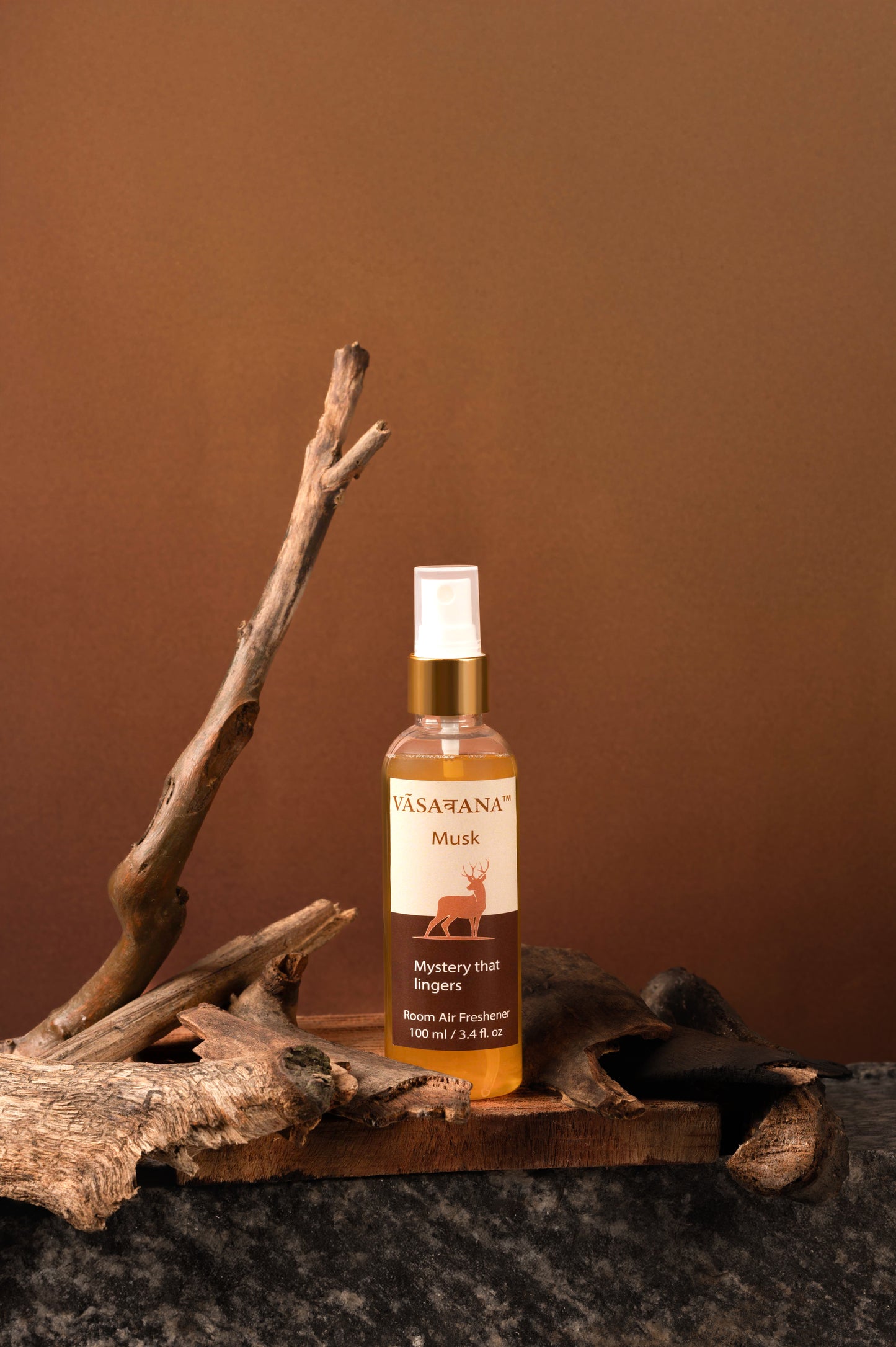 Musk — Room Mist Spray 100ml | Vāsaवana
