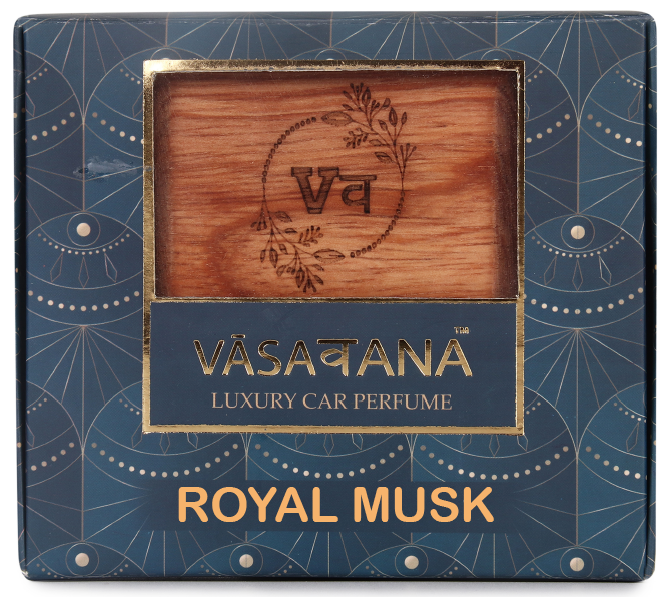 Vāsaवana Luxury Car Perfume - Royal Musk