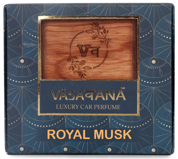 Vāsaवana Luxury Car Perfume - Royal Musk