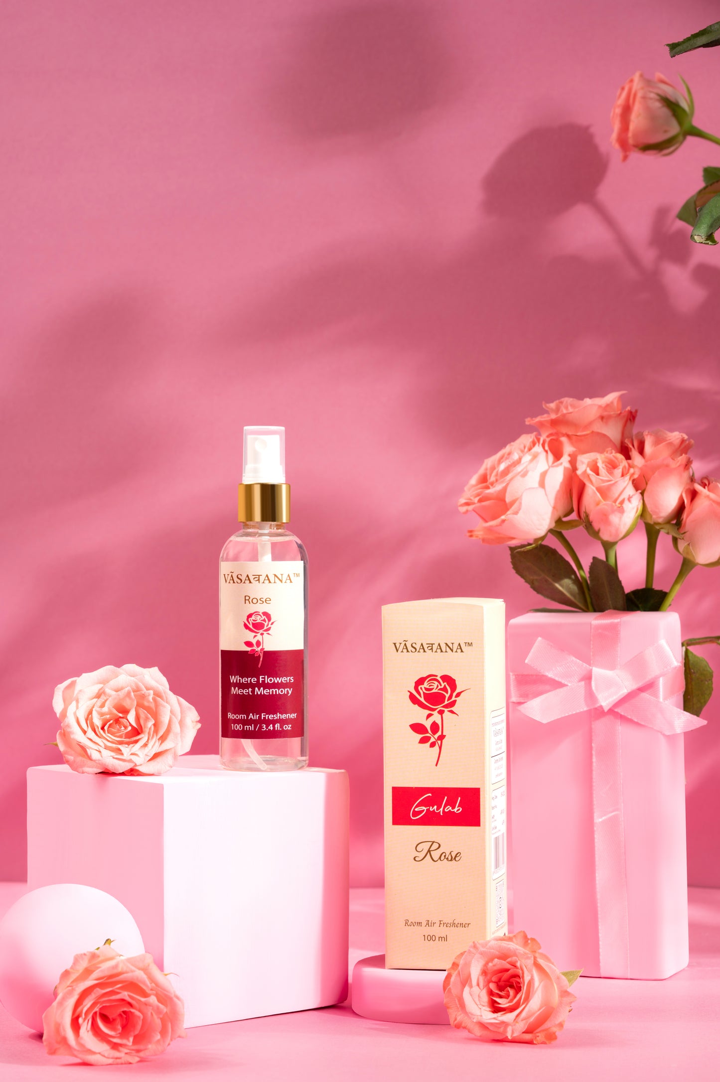 Rose — Room Mist Spray 100ml | Vāsaवana
