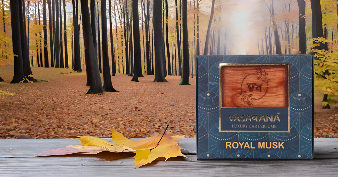 Vāsaवana Luxury Car Perfume - Royal Musk
