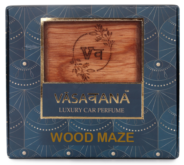 Vāsaवana Luxury Car Perfume - Wood Maze