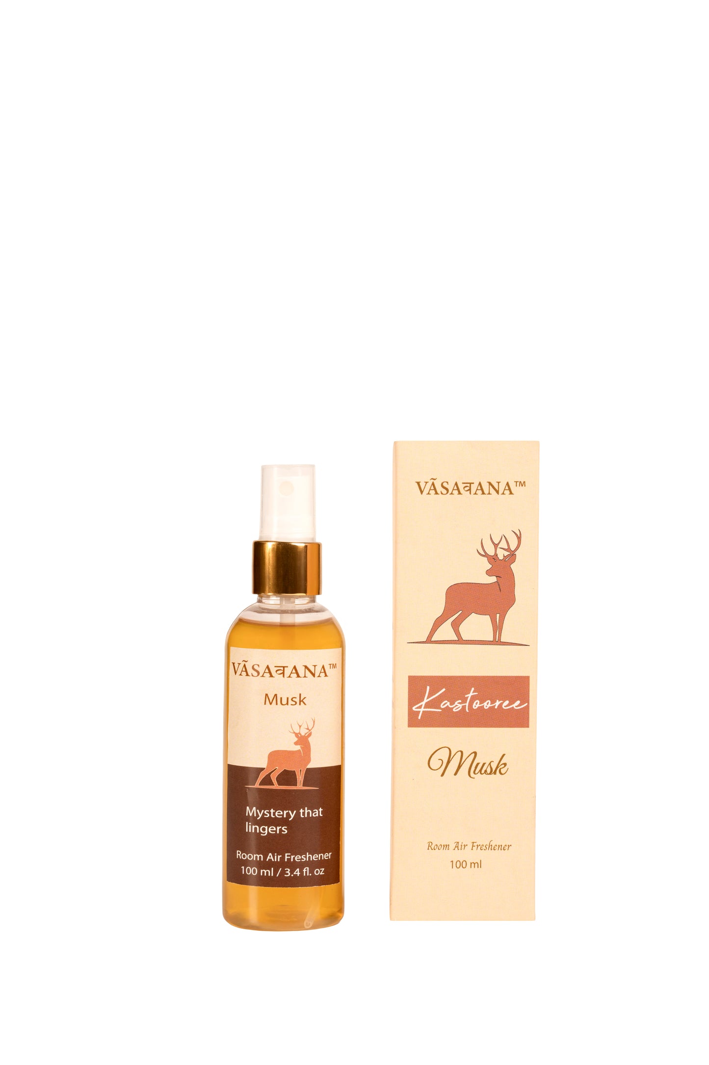 Musk — Room Mist Spray 100ml | Vāsaवana