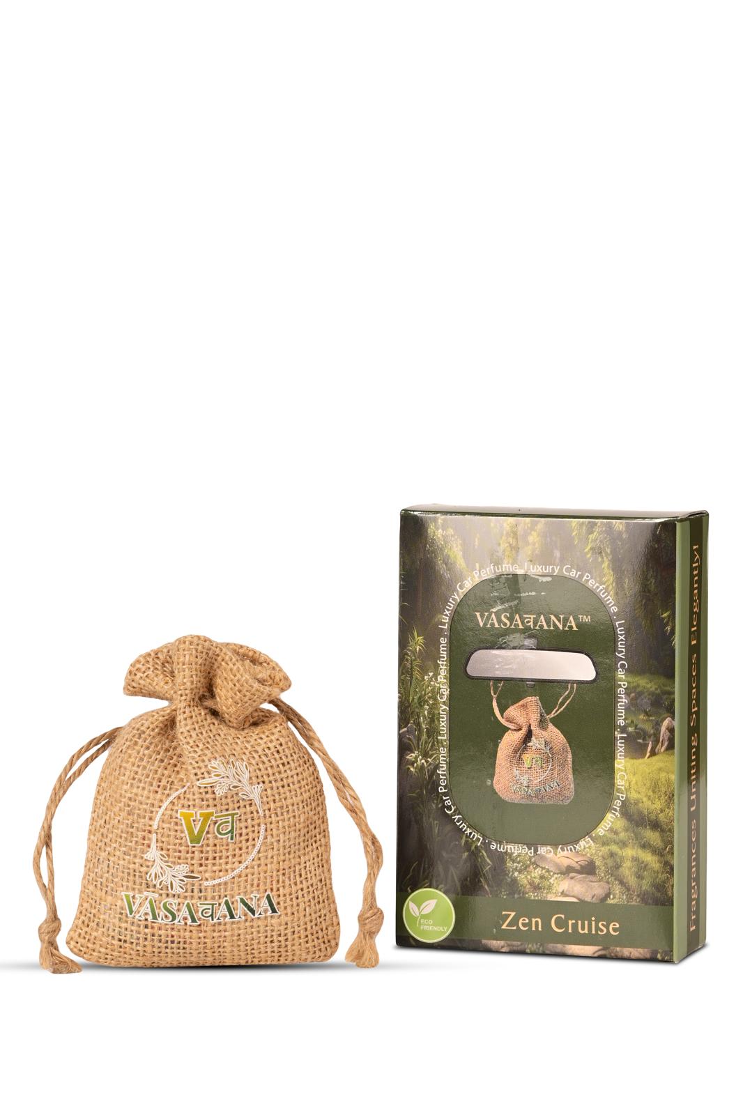 Zen Cruise — Organic Jute Car Perfume | Vasavana